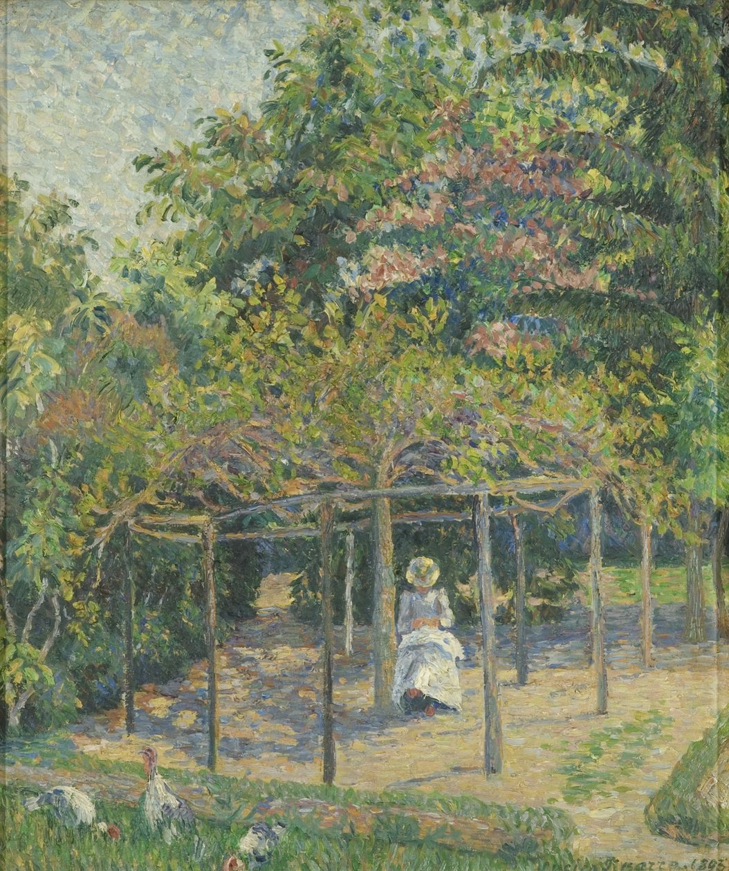 Pulykák alkotó: Lucien Pissarro