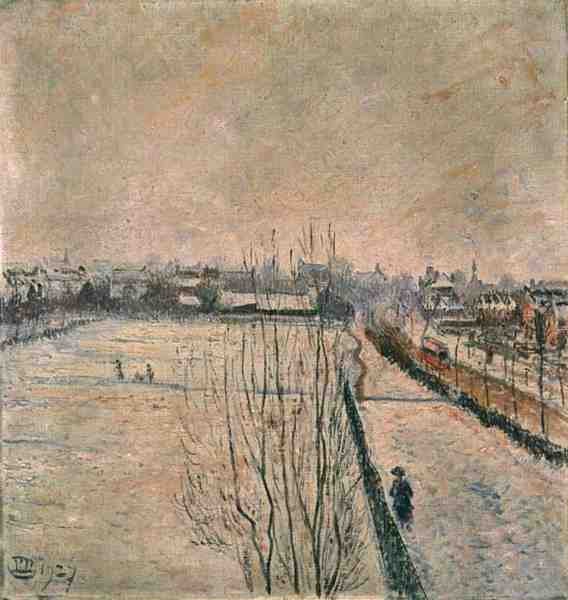 Stamford Brook, London alkotó: Lucien Pissarro