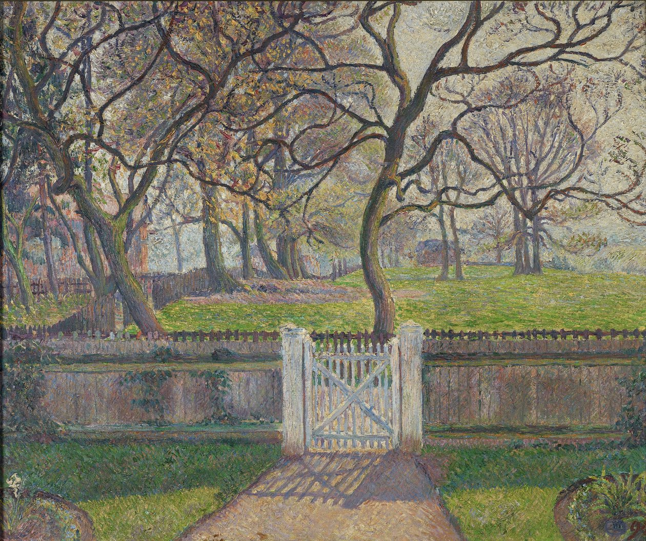 A kertkapu, Epping, 1894 alkotó: Lucien Pissarro