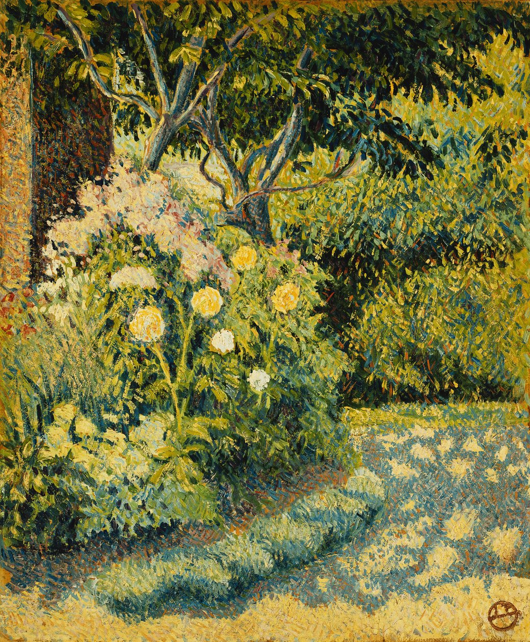 A kerti ösvény; A kert érzése alkotó: Lucien Pissarro