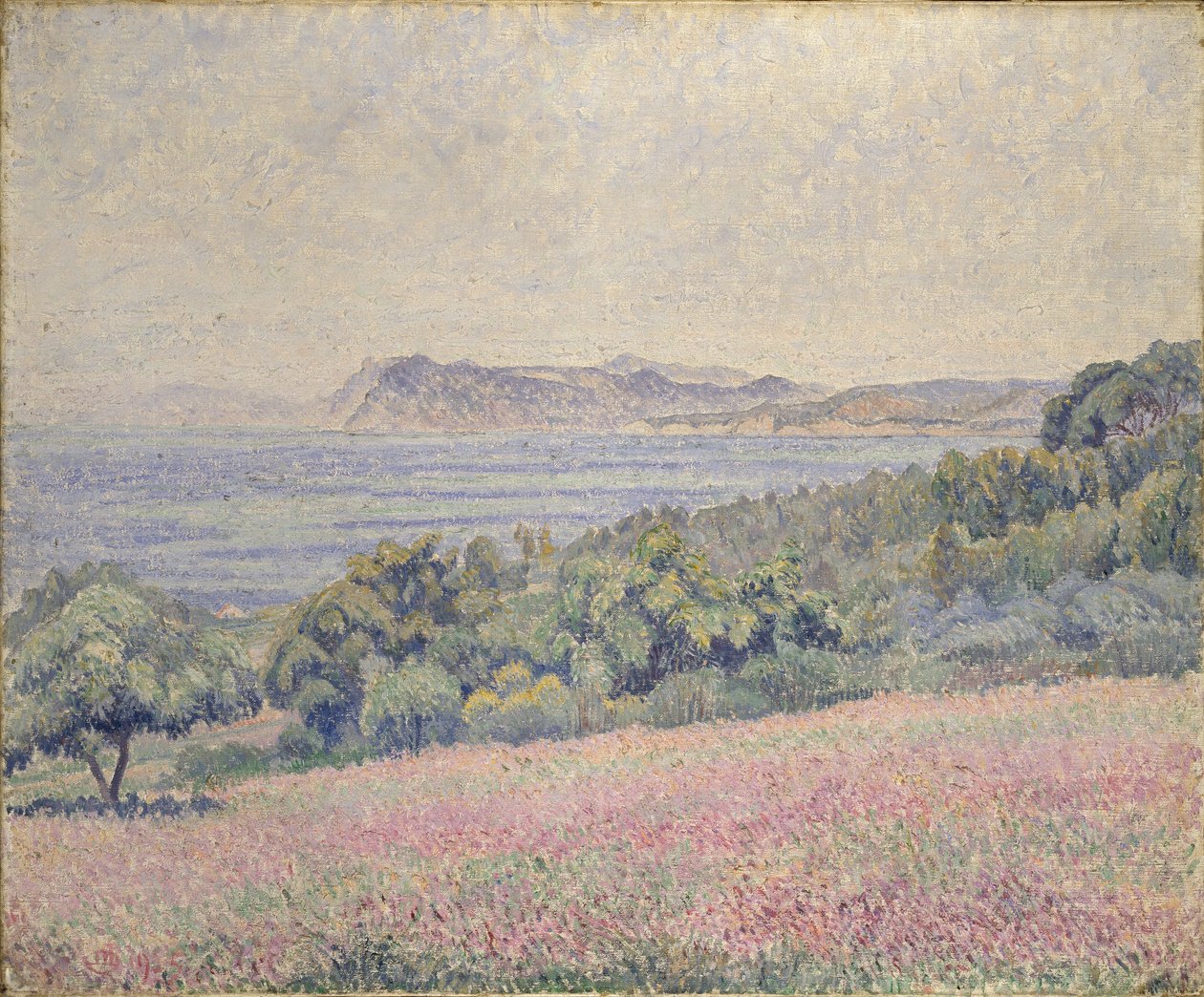 Bogáncs, Le Brusq, 1925 alkotó: Lucien Pissarro
