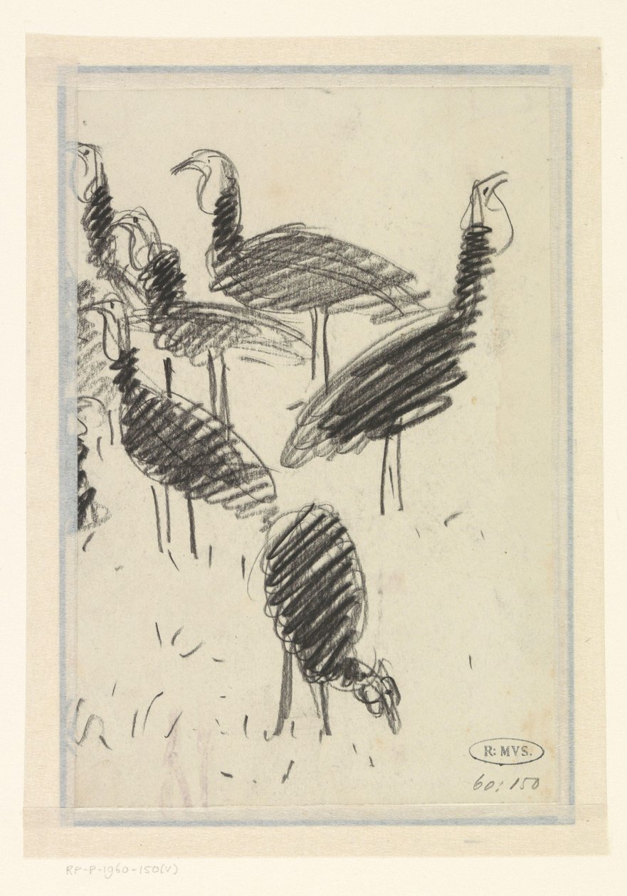 Hat madár alkotó: Lucien Pissarro