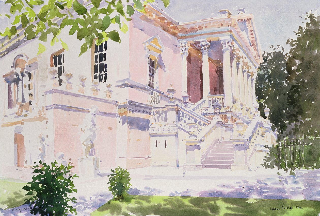 Chiswick-ház, 1994 (wc papíron) alkotó: Lucy Willis
