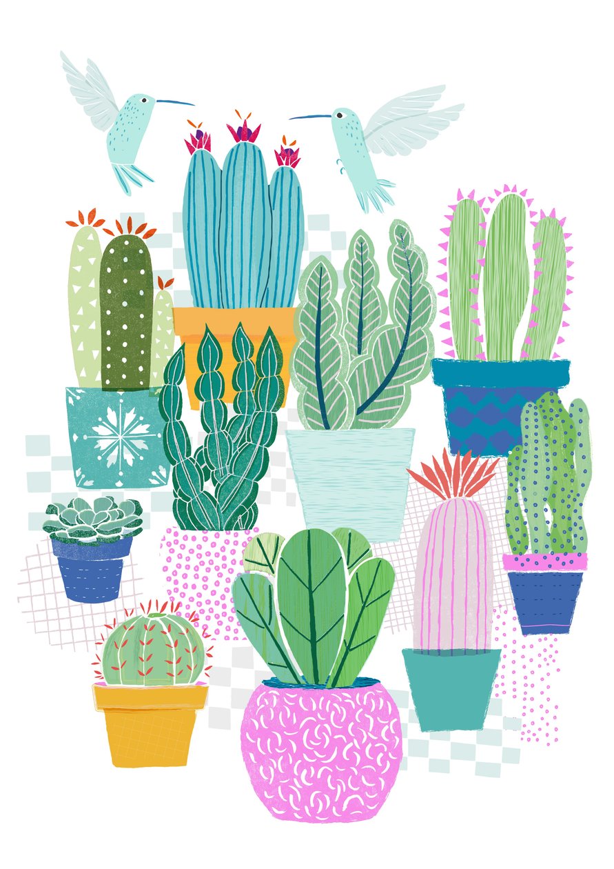 Cactus Love, 2015 (digitális) alkotó: Lucy Banaji