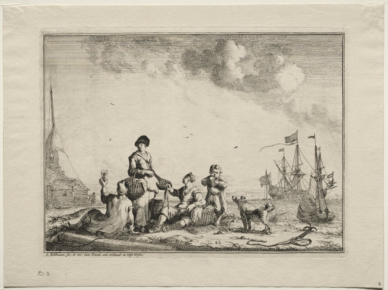 Halárus, 1701. alkotó: Ludolf Backhuysen