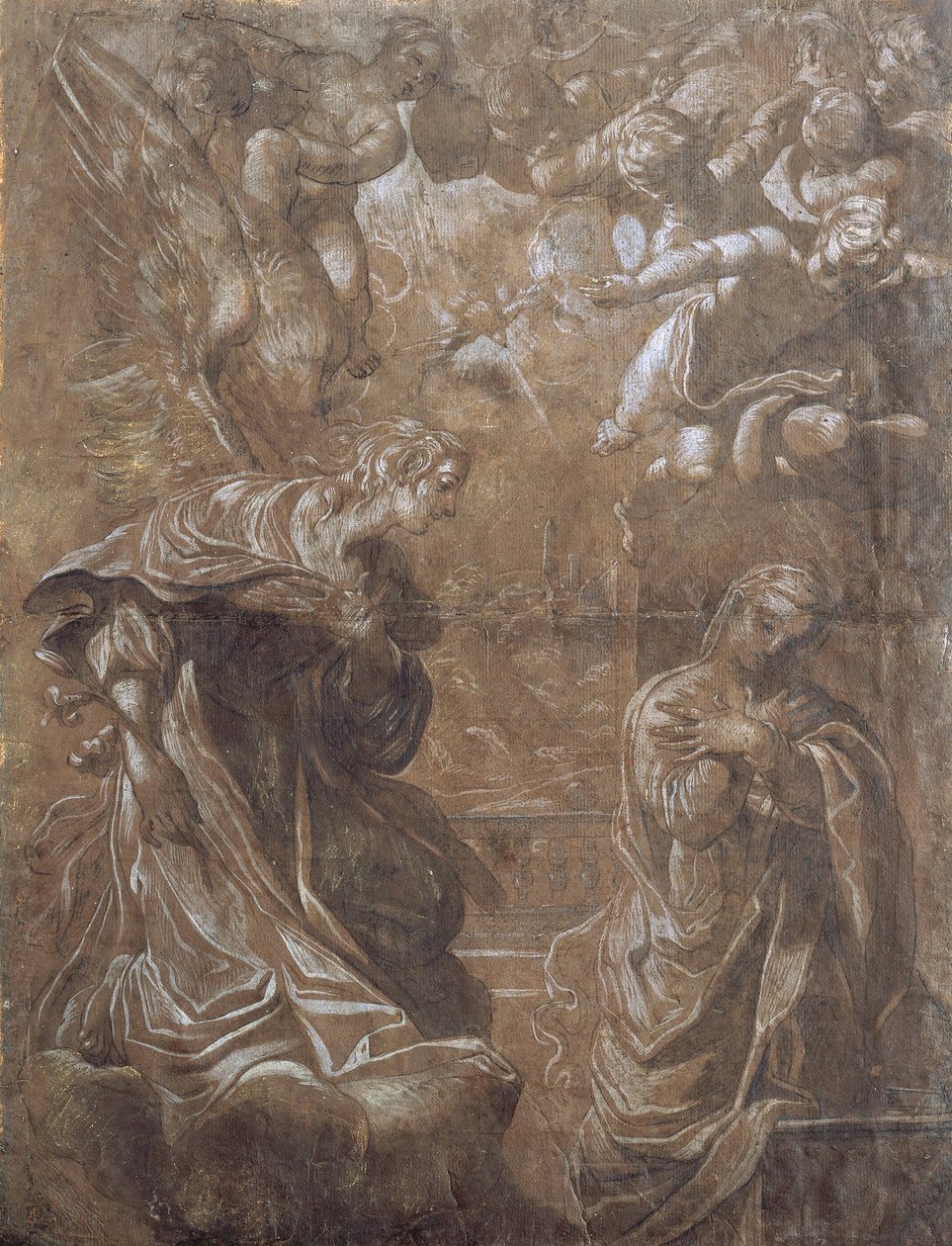 Annunciation alkotó: Ludovico Carracci