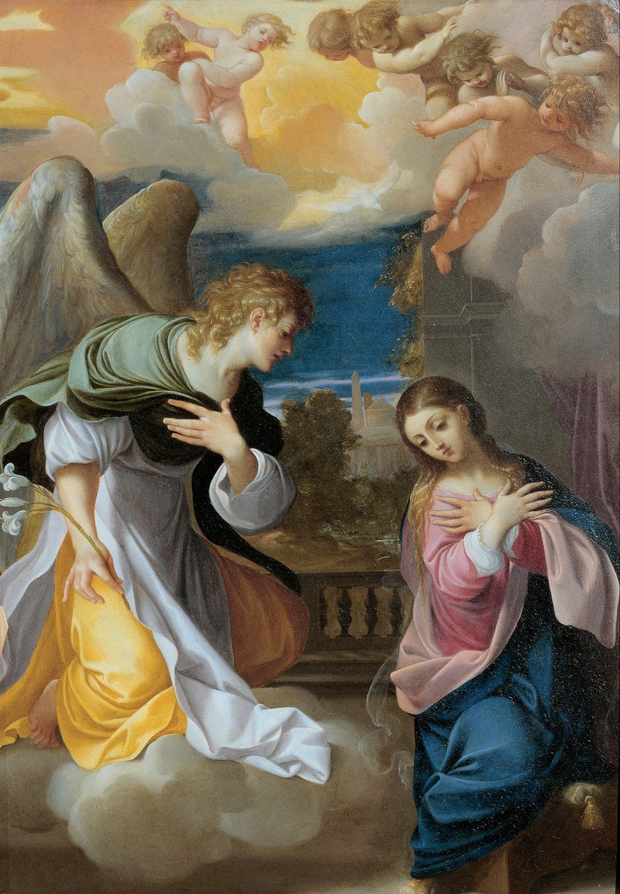 Annunciation alkotó: Ludovico Carracci