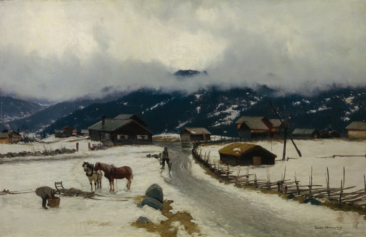 Téli alkotó: Ludvig Skramstad