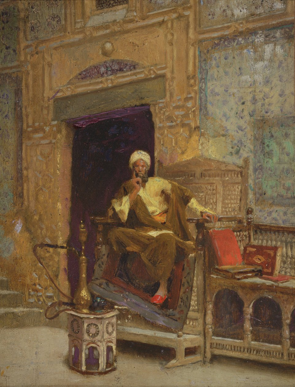 Az Írnok alkotó: Ludwig Deutsch
