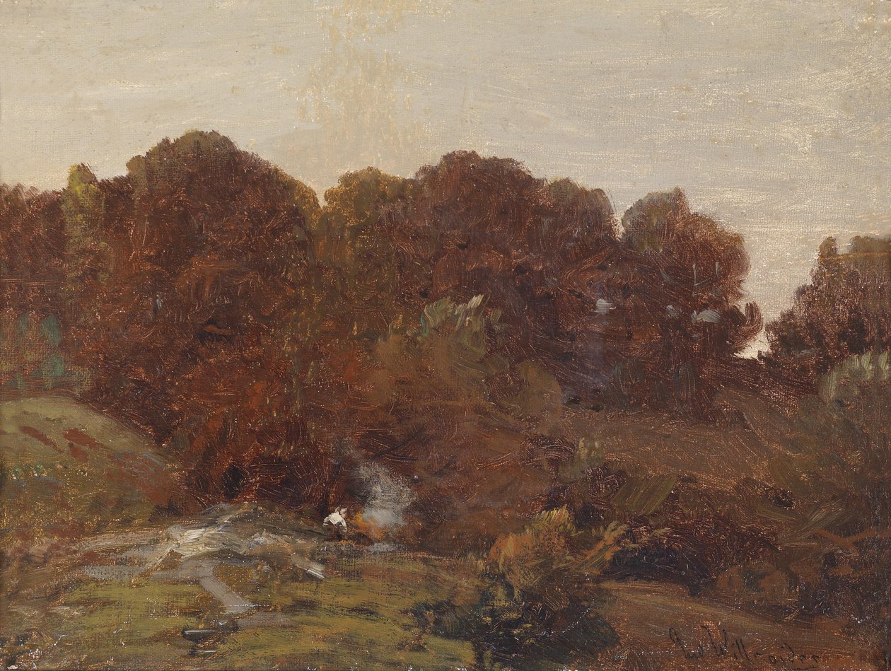 Őszi táj alkotó: Ludwig Willroider