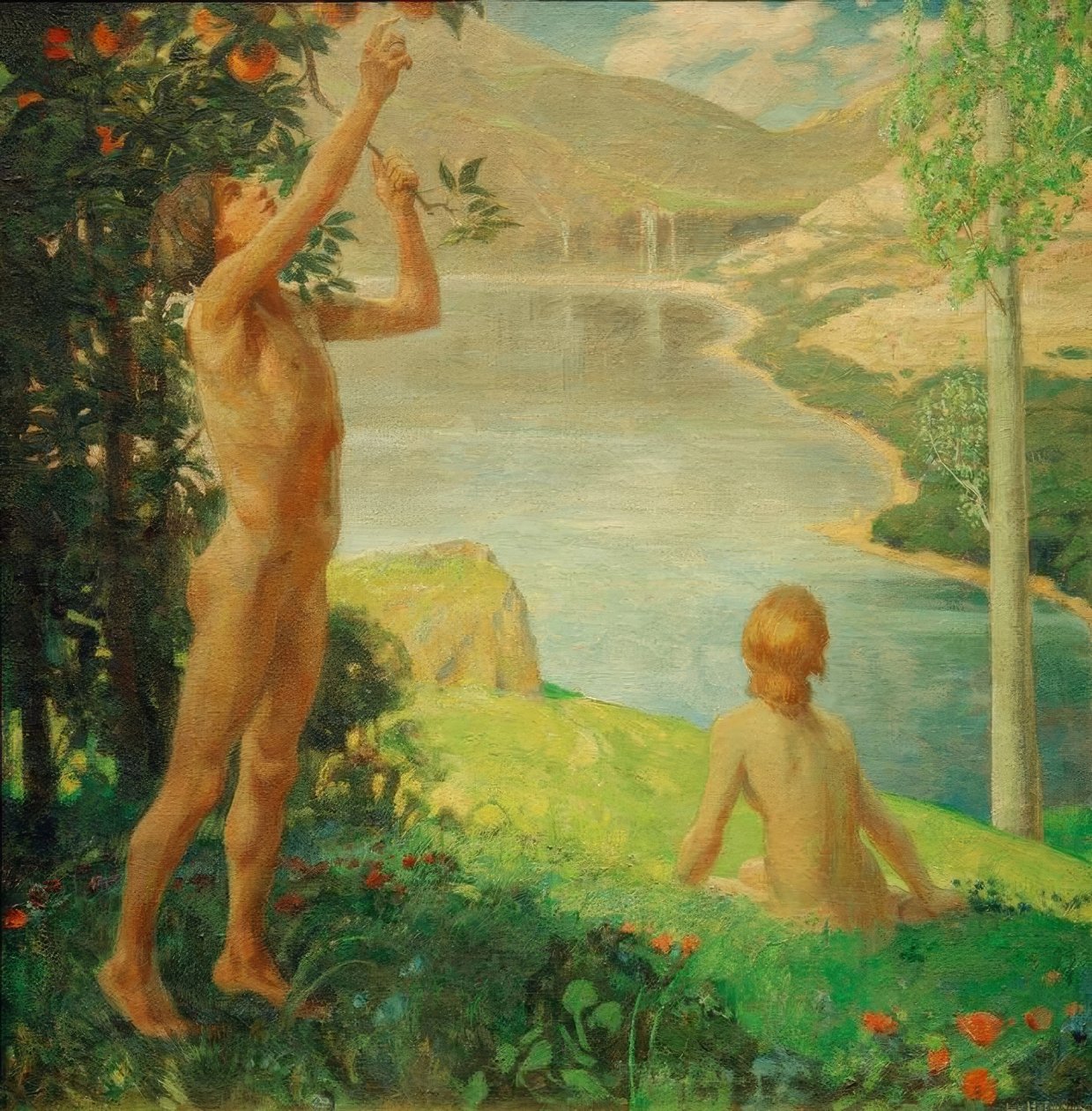 Idill alkotó: Ludwig von Hofmann