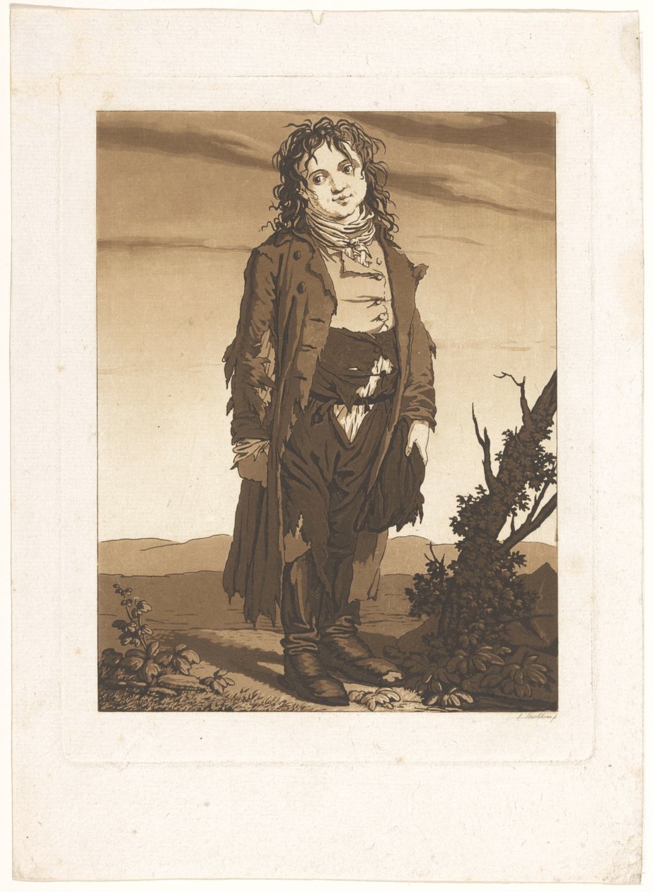 Koldus gyermeke alkotó: Ludwig Buchhorn