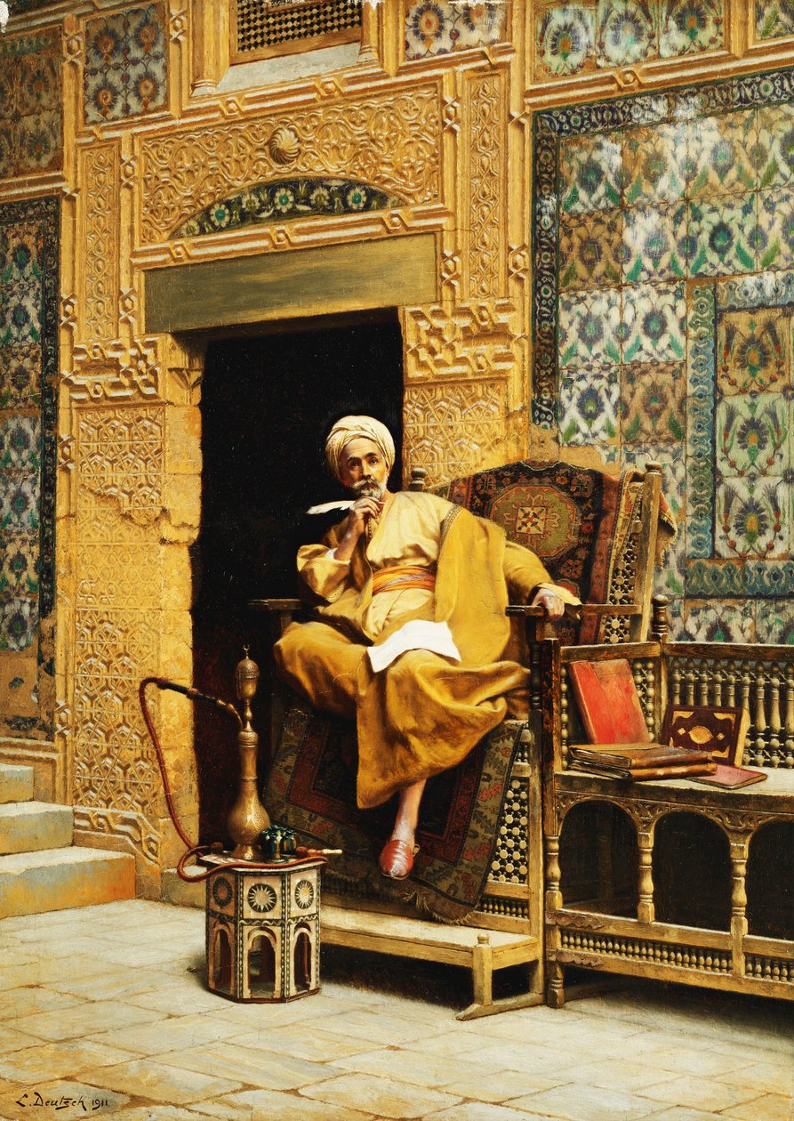 Az Írnok alkotó: Ludwig Deutsch