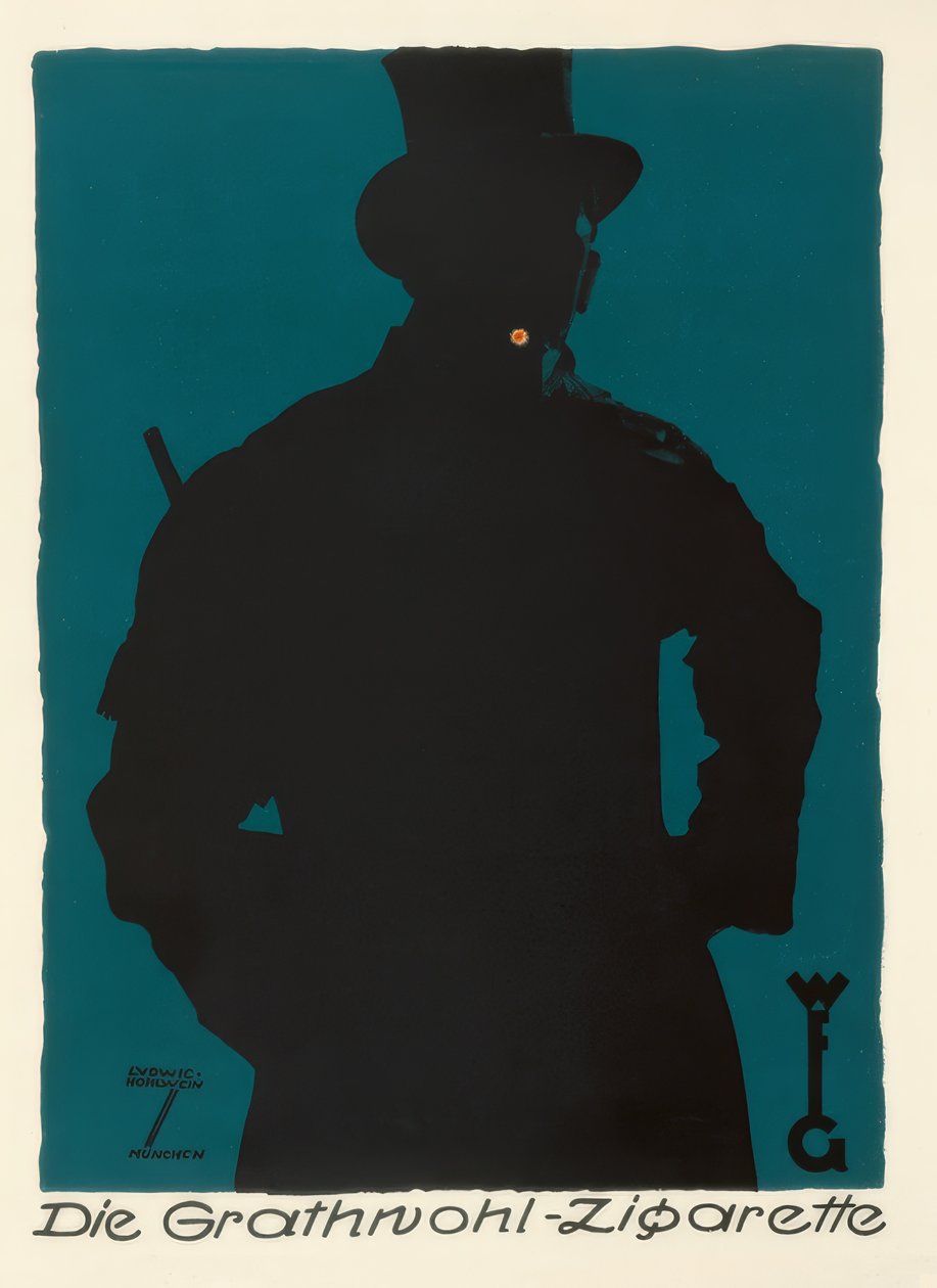 A Grathwohl cigaretta alkotó: Ludwig Hohlwein
