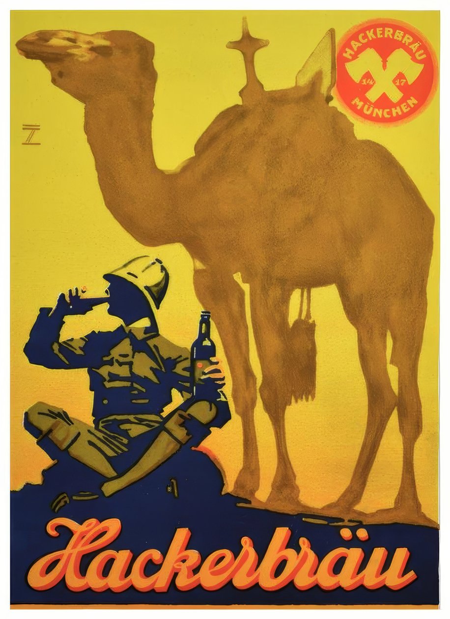 Hackerbräu sör alkotó: Ludwig Hohlwein