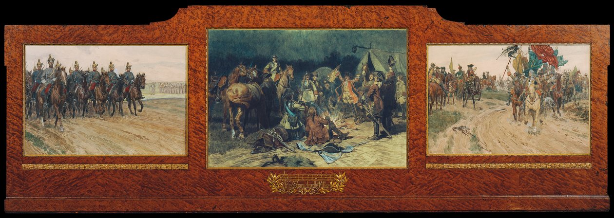 Nemes lovag Jenő herceg alkotó: Ludwig Koch