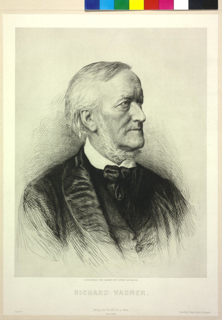 Richard Wagner alkotó: Ludwig Michalek