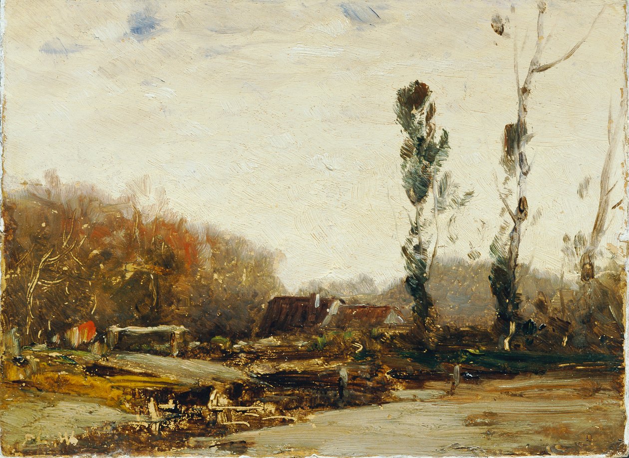 Táj Bernried közelében alkotó: Ludwig Willroider