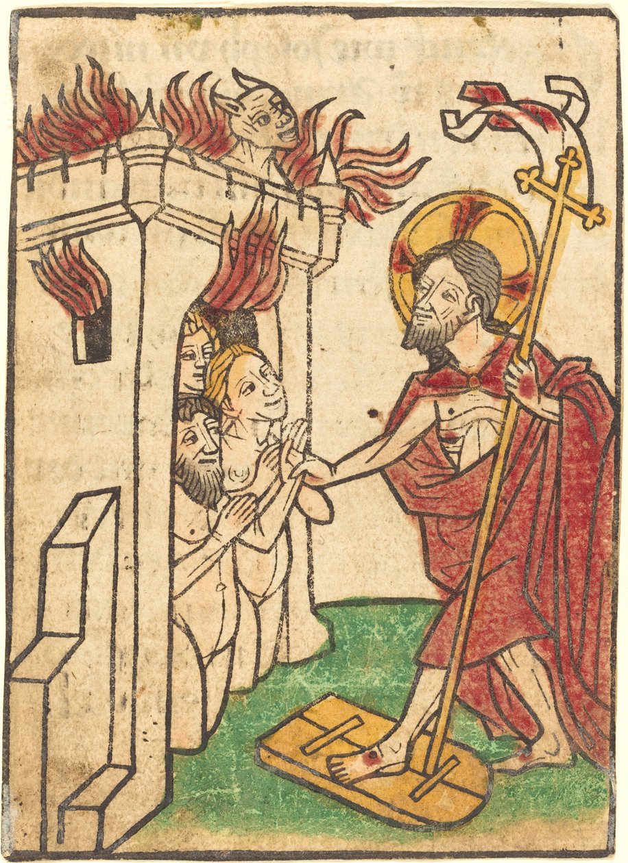 Krisztus Limbóban. alkotó: Ludwig of Ulm