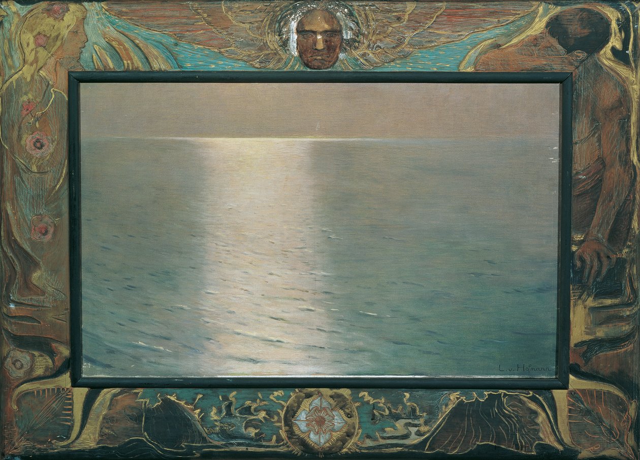 Largo (Naplemente) alkotó: Ludwig von Hofmann