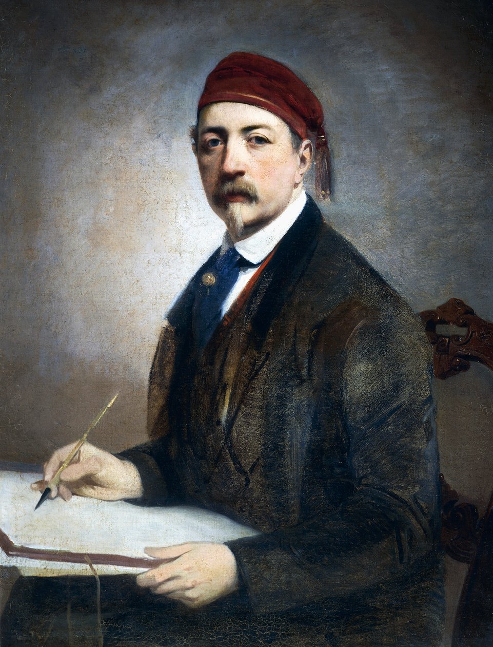 Önarckép alkotó: Luigi Asioli