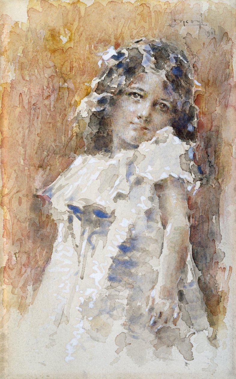 Kislány alkotó: Luigi Conconi