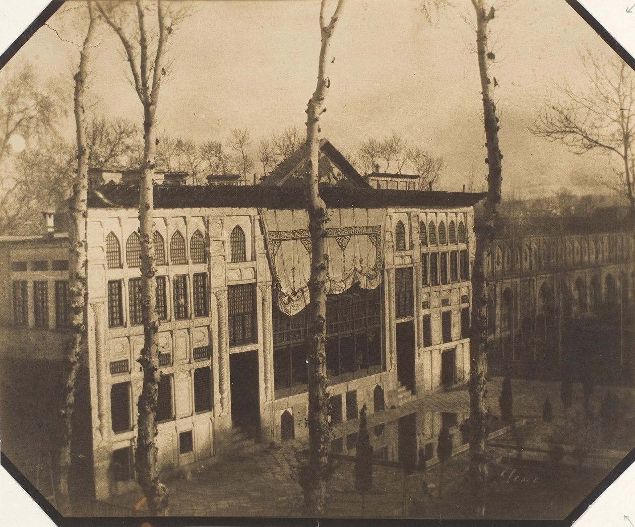 [A sah palotája], 1850-es évek. alkotó: Luigi Pesce