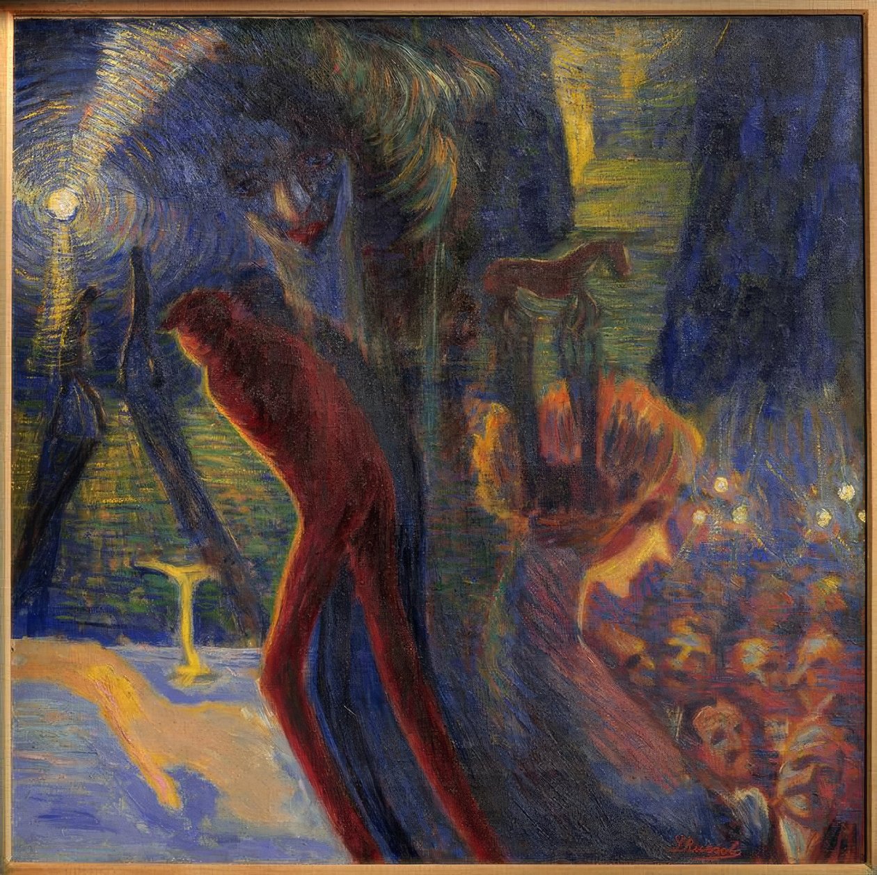 Egy éjszaka emlékei alkotó: Luigi Russolo
