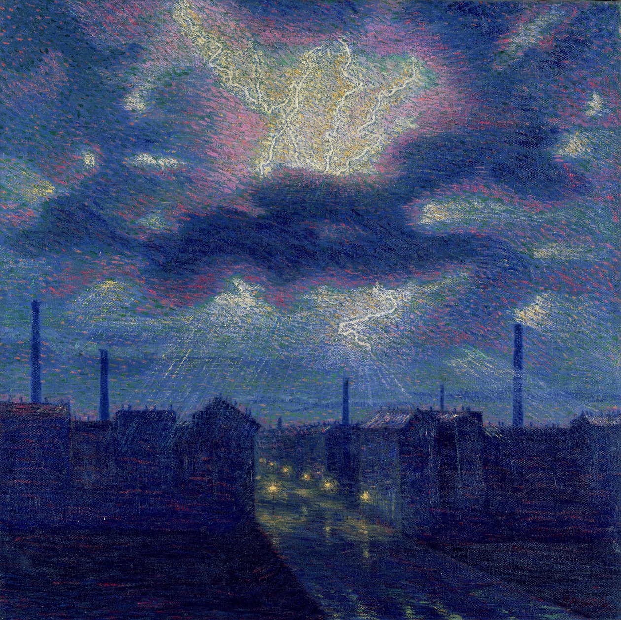 Villám alkotó: Luigi Russolo
