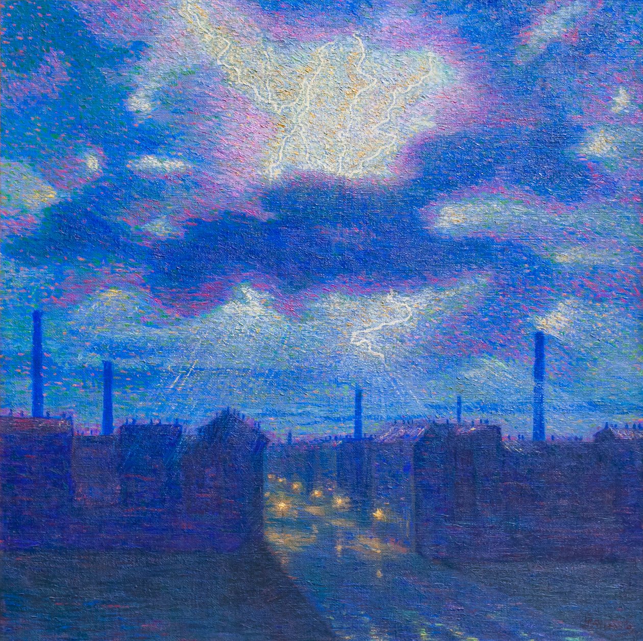 Villám alkotó: Luigi Russolo