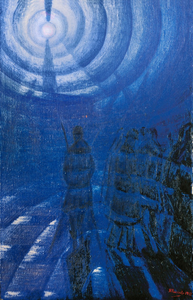 Köd szilárdsága alkotó: Luigi Russolo