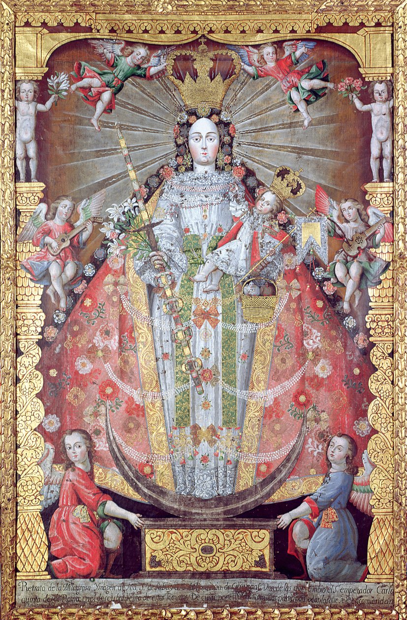 Candelaria szűz alkotó: Luis Nino