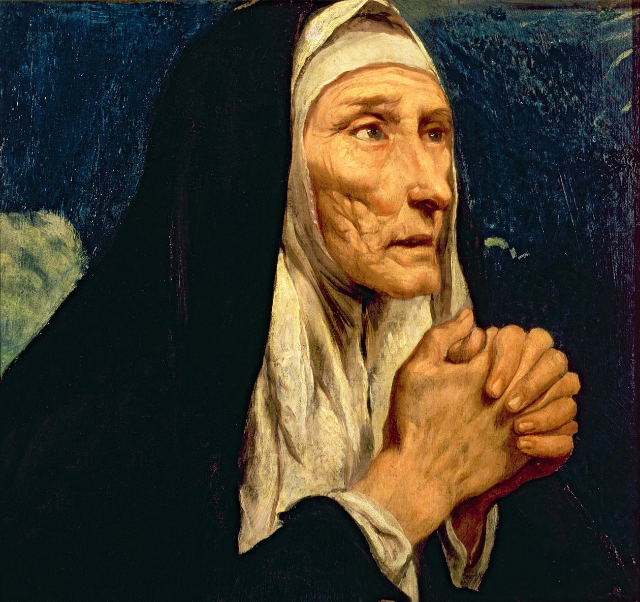 Szent Mónika alkotó: Luis Tristan de Escamilla