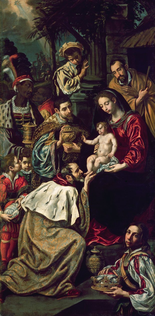A mágusok imádása, 1620 alkotó: Luis Tristan de Escamilla