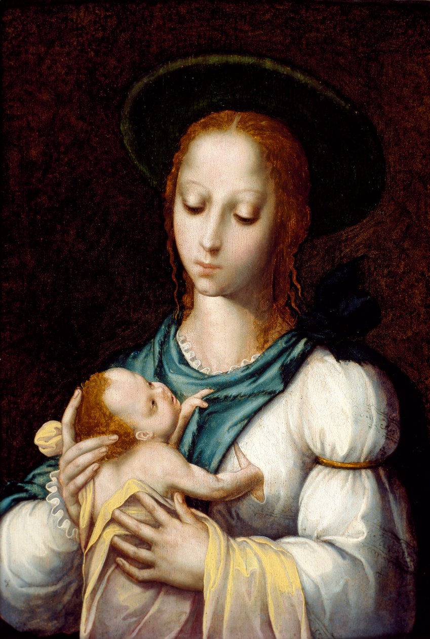 A Szűz és a Gyermek, c1567 alkotó: Luis de Morales