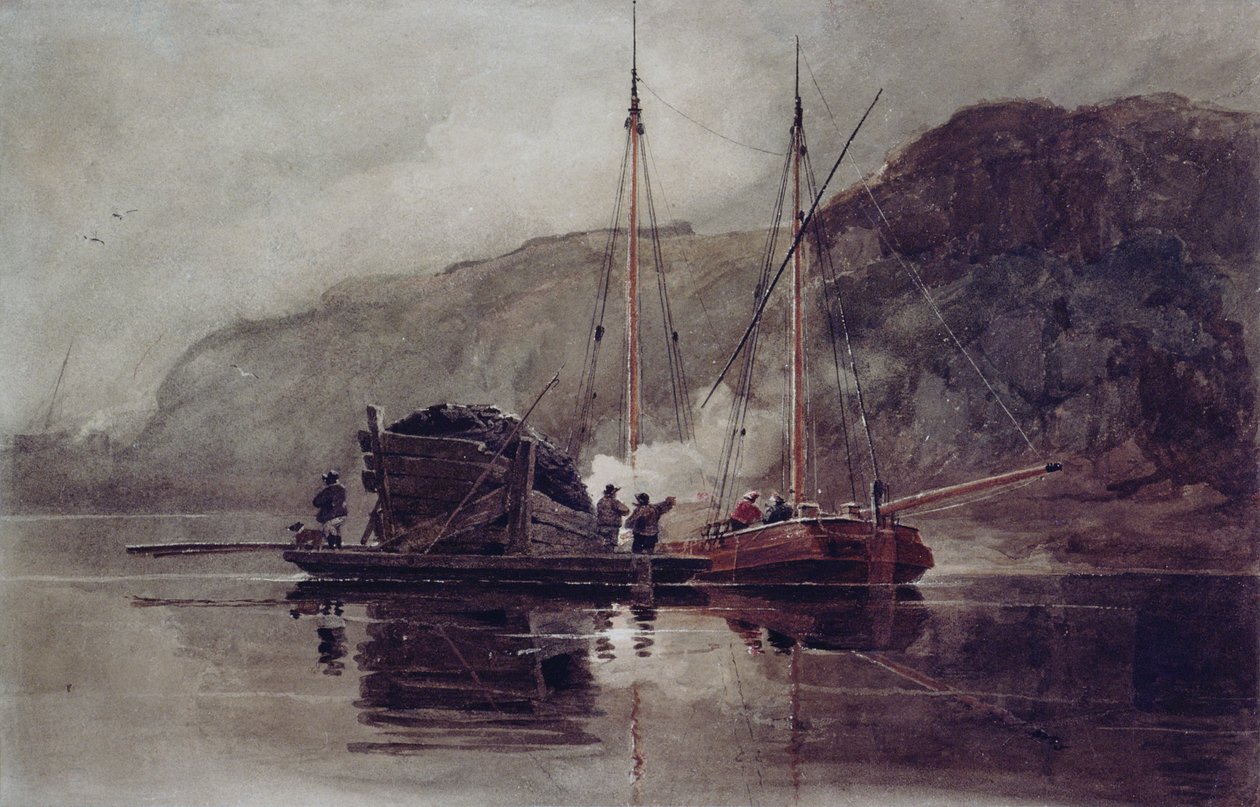 Szénuszályok a Medway-n alkotó: Luke Clennell