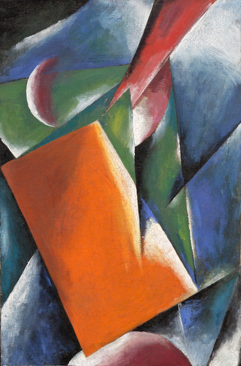 Építészeti festészet, 1917 alkotó: Lyubov Sergeevna Popova