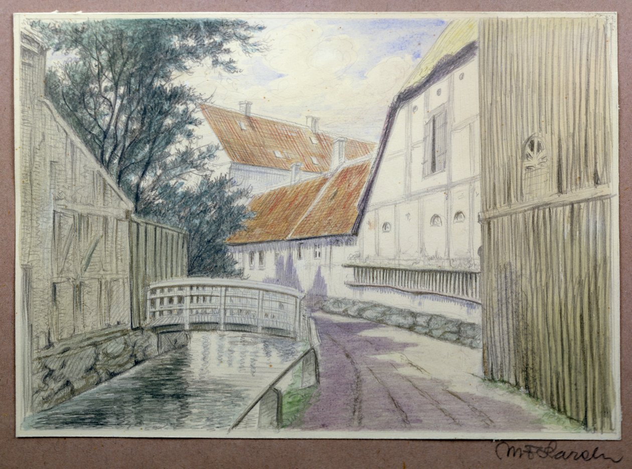 Híd a csatornán alkotó: M.F. Larsen