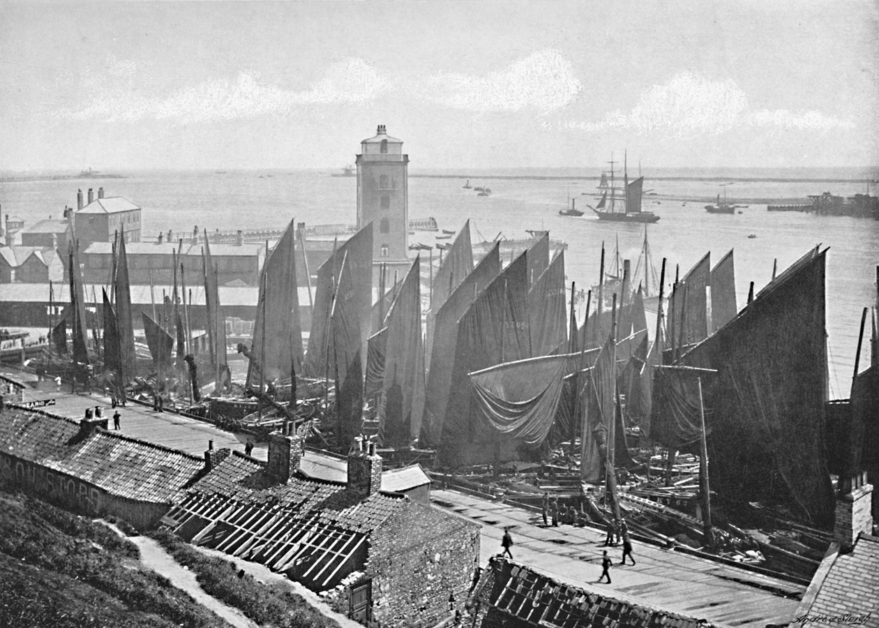 Low Light, North Shields, c1896 alkotó: M. Aunty