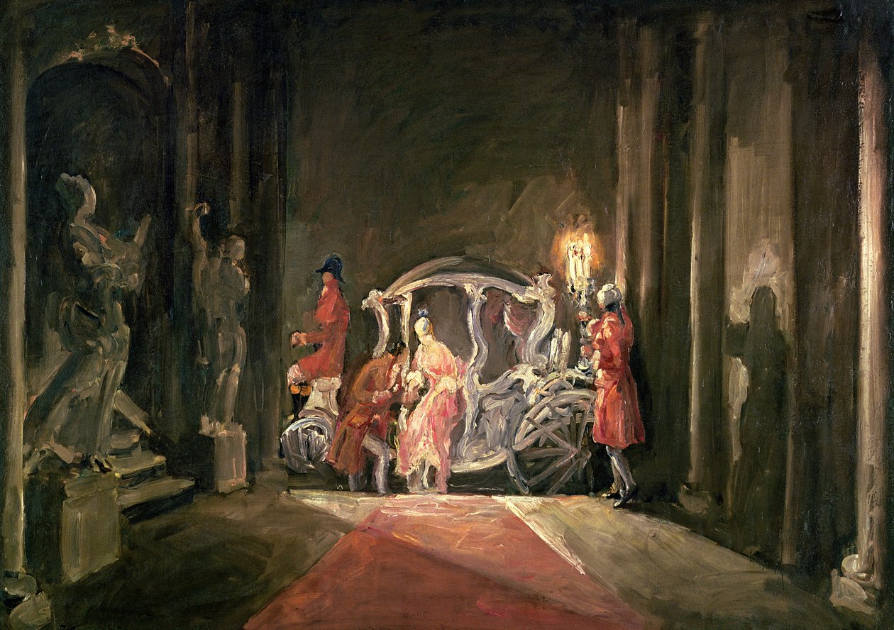 Vendég, 1926 alkotó: M. F. Hofmann