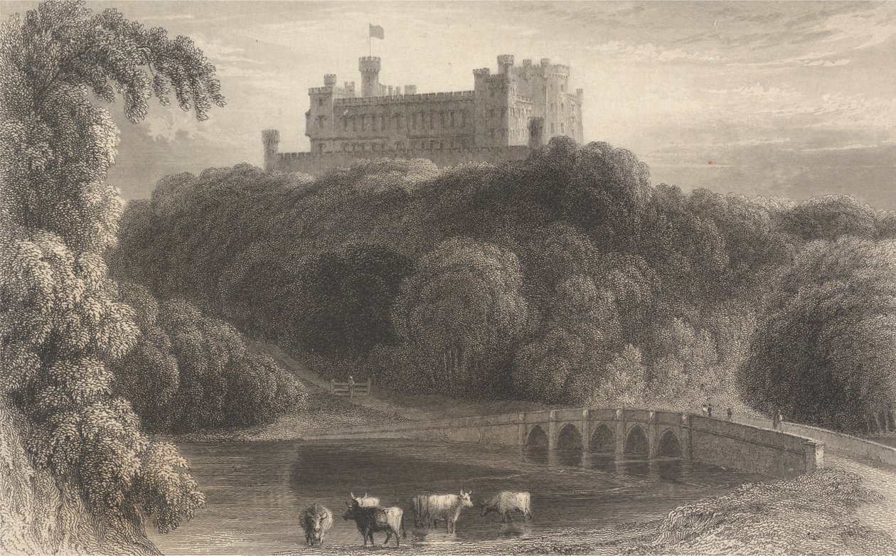 Belvoir kastély, Rutland alkotó: M. J. Starling