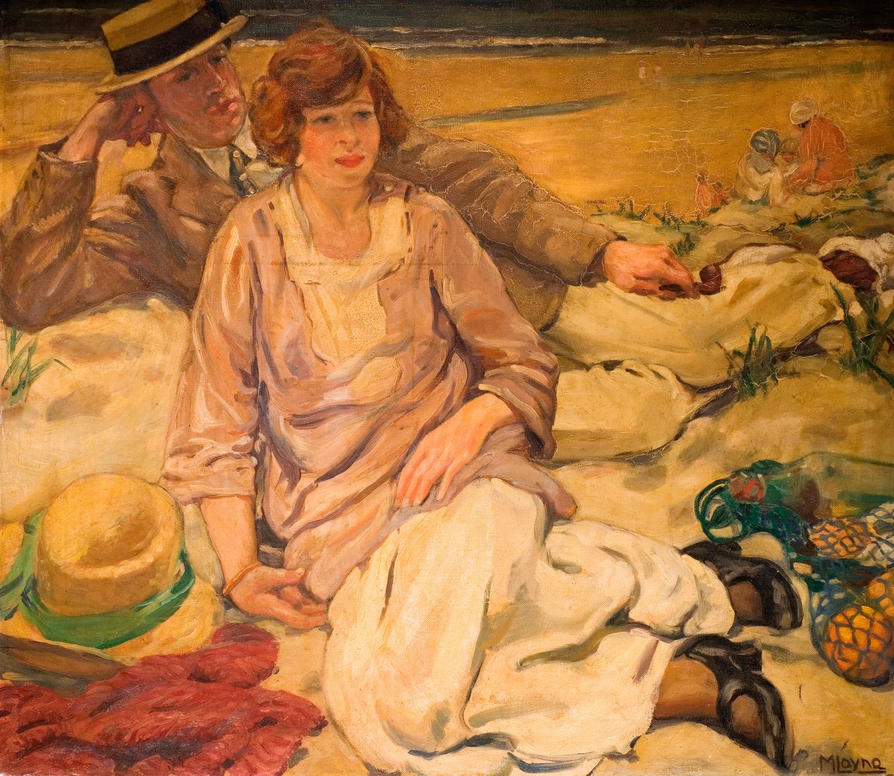 A nyaralók alkotó: Mabel F. Layng