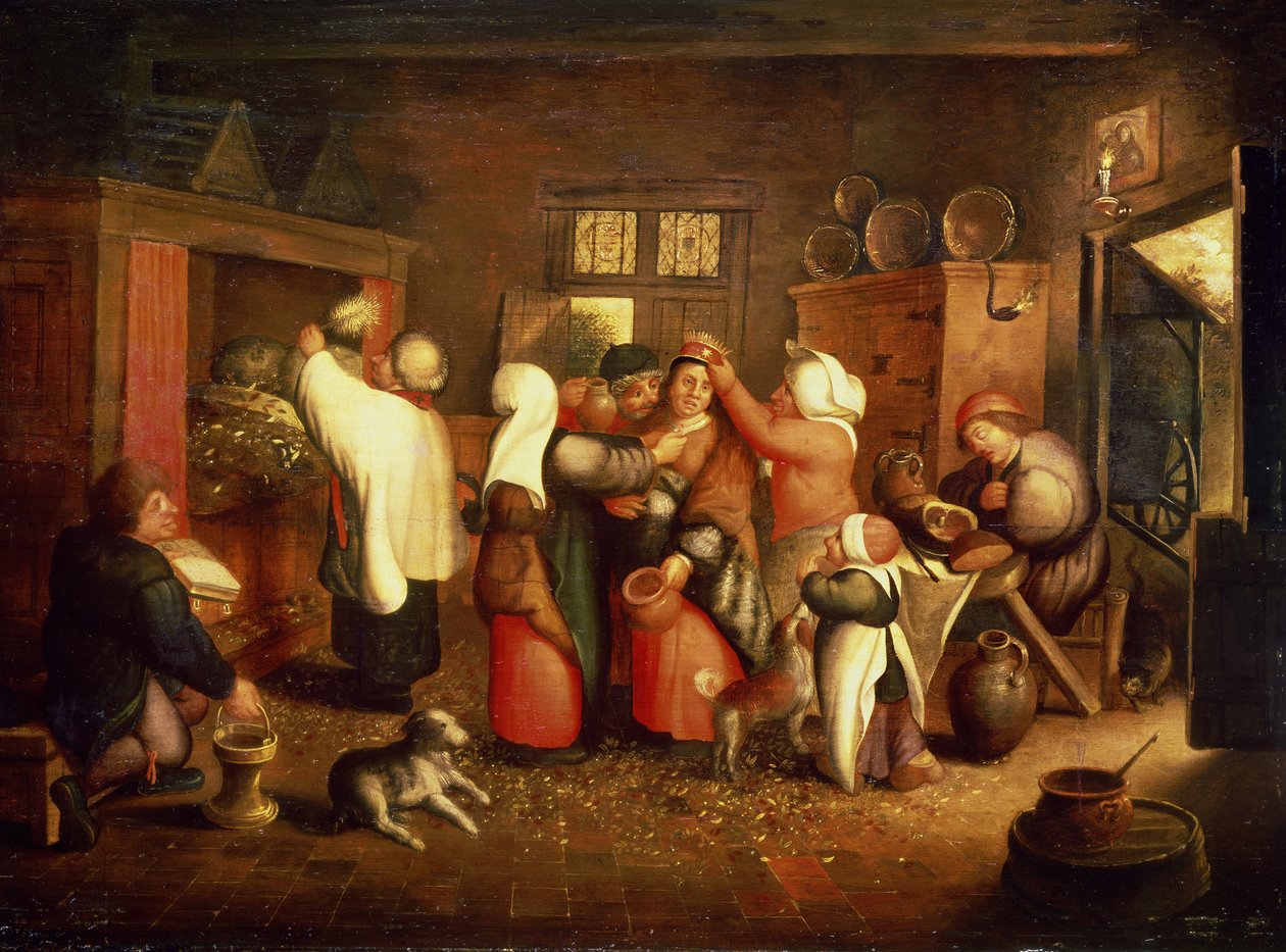 Parasztlakodalom alkotó: Maerten van Cleve