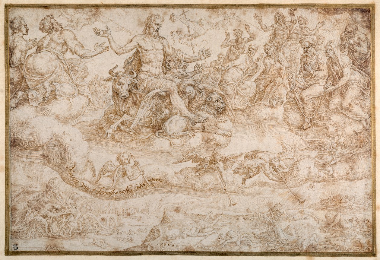 Krisztus diadala alkotó: Maerten van Heemskerck