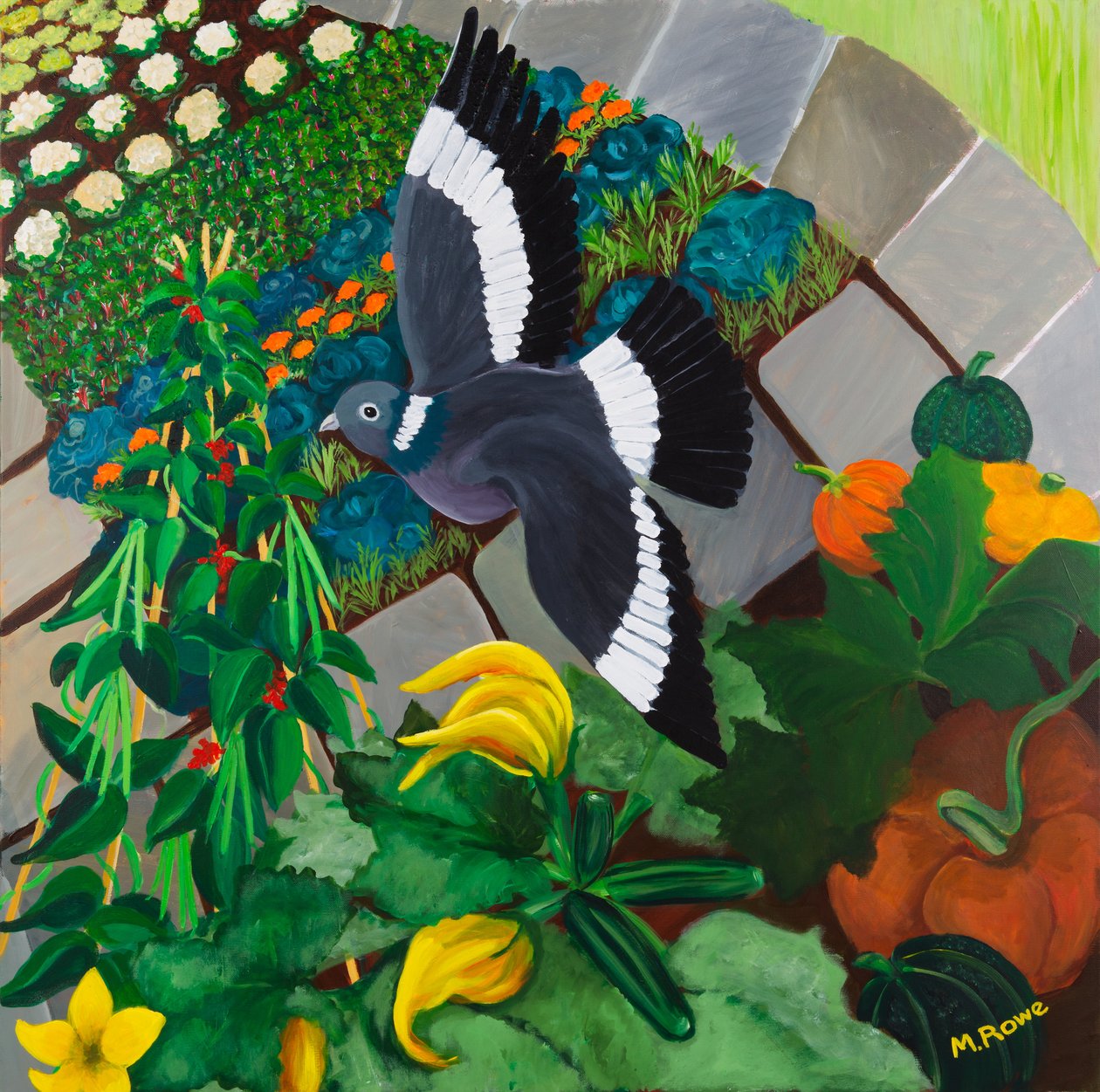 Vega kert, 2013 alkotó: Maggie Rowe