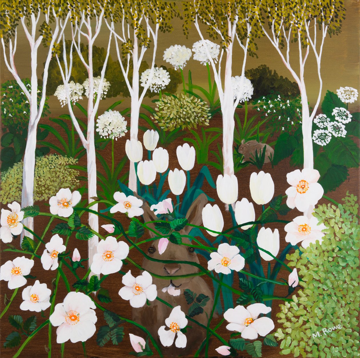 Fehér kert, 2013 alkotó: Maggie Rowe
