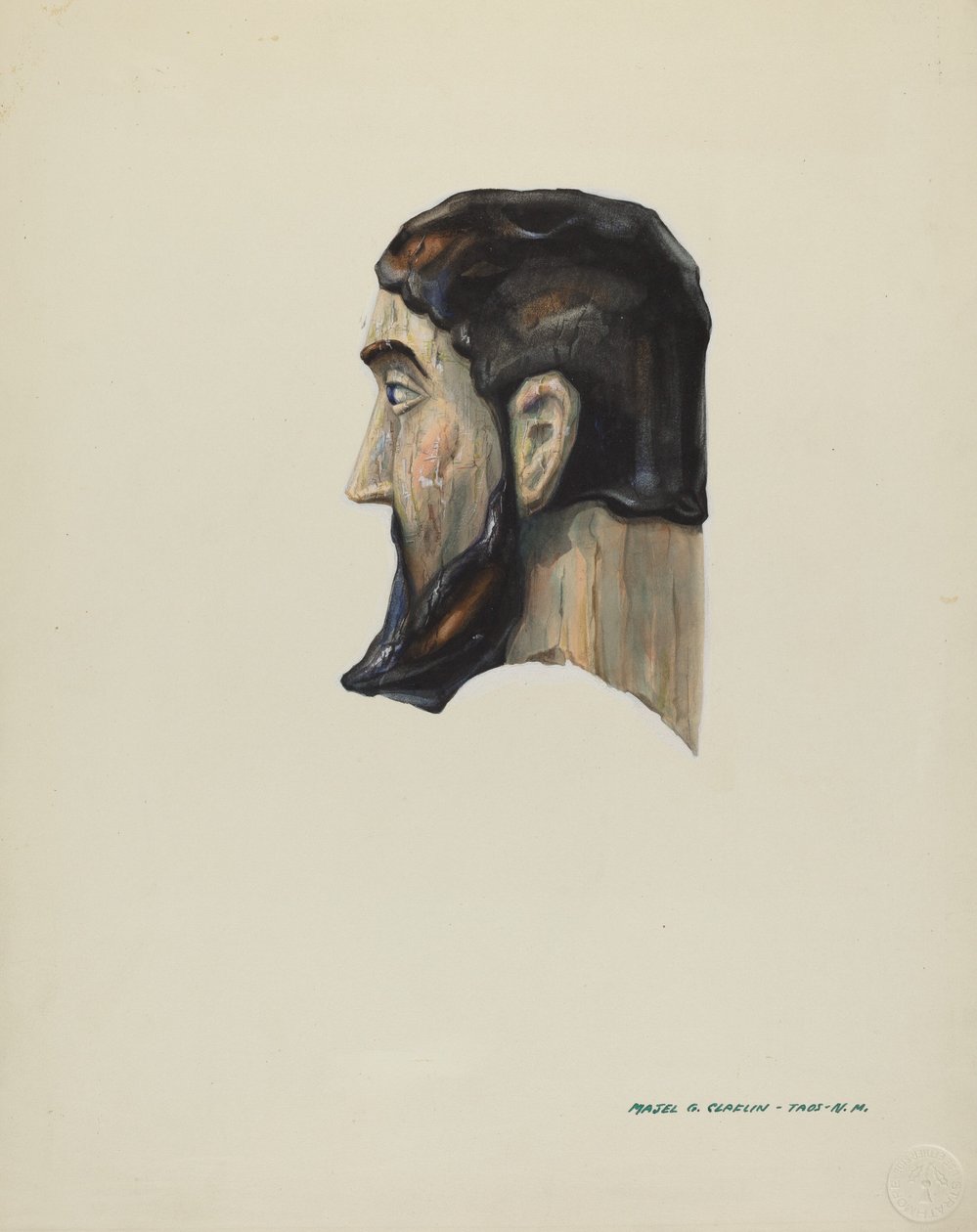 Bulto, c. 1938. alkotó: Majel G. Claflin