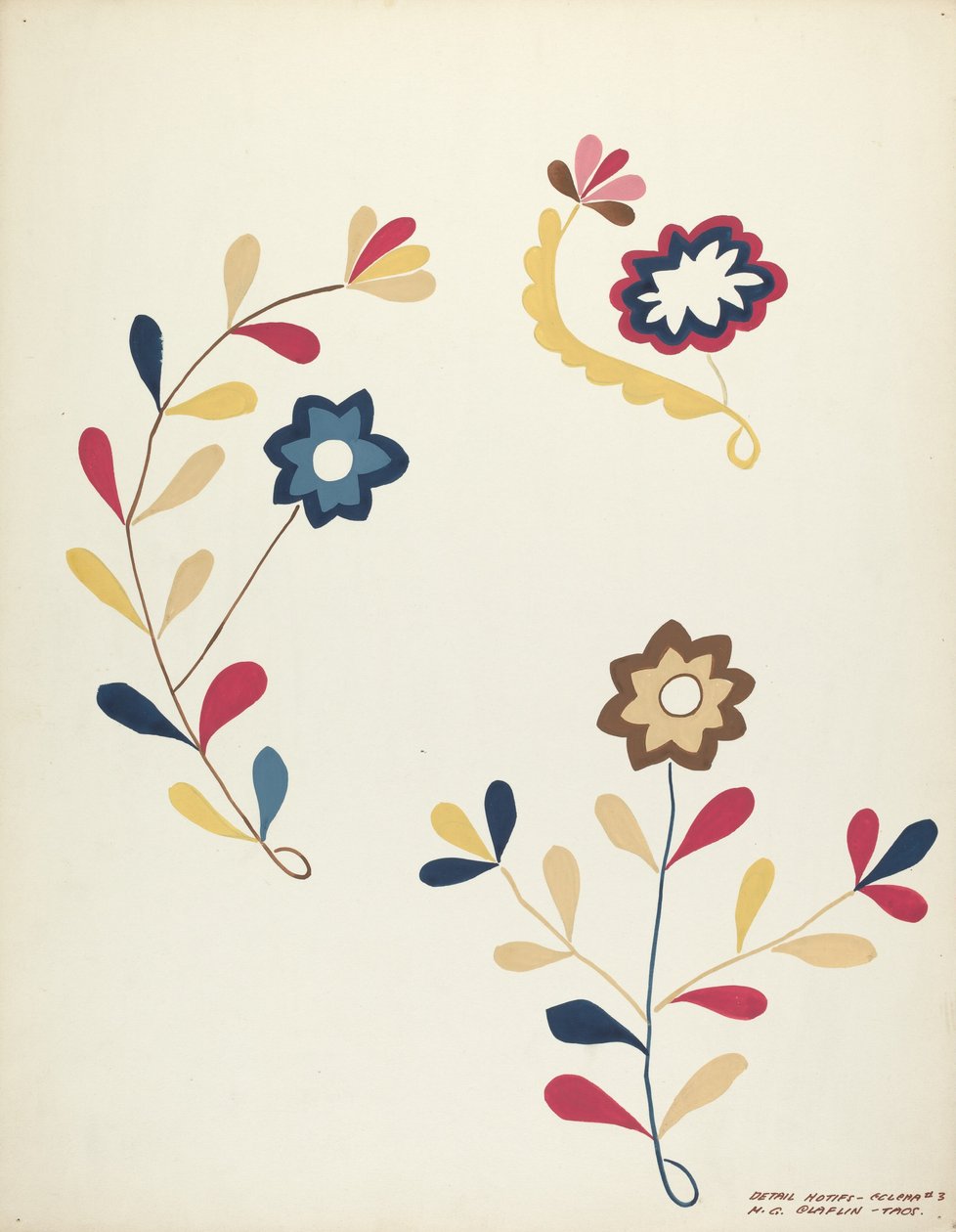 Tervezés a javasolt portfólióból, 19351942. alkotó: Majel G. Claflin