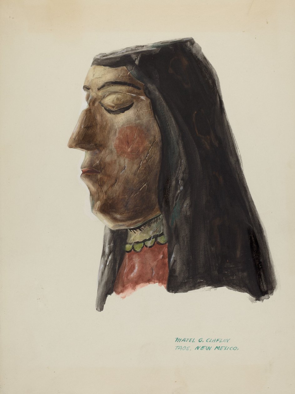 Guadalupe vezetője, c. 1938. alkotó: Majel G. Claflin