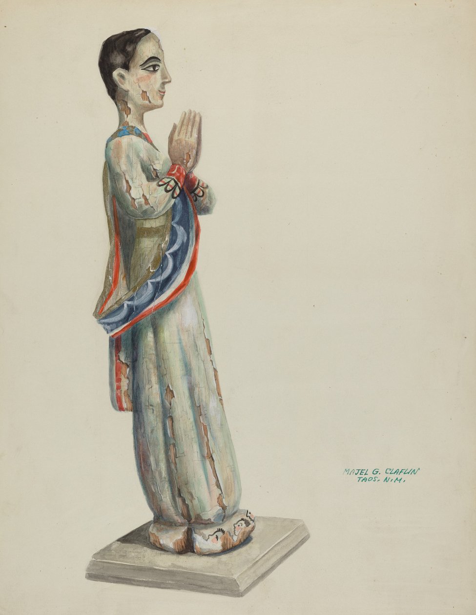Szeplőtelen fogantatás, 19351942. alkotó: Majel G. Claflin